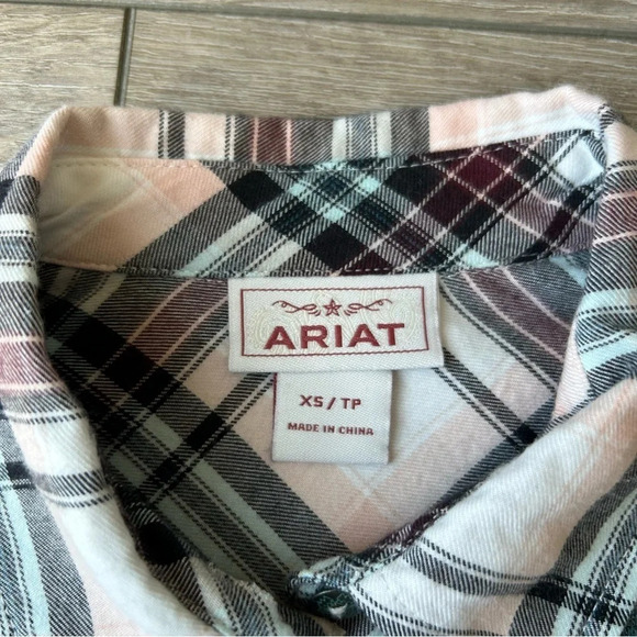 ARIAT BONNIE SPRINGS SHIRT IN  MULTI PLAID - Picture 8 of 16